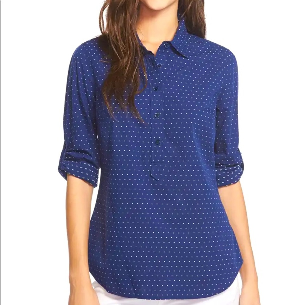 Vineyard Vines Polka Dot Button Down